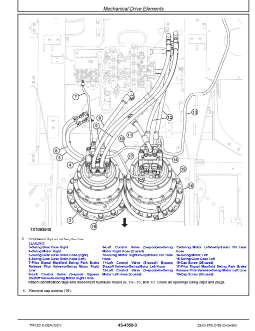 Hitachi Zaxis 870LC-5B Crawler Excavators (SN. from 0030001) Repair Manual (TM12218) Hitachi Zaxis 870LC-5B Crawler Excavators (SN. from 0030001) Repair Manual (TM12218)