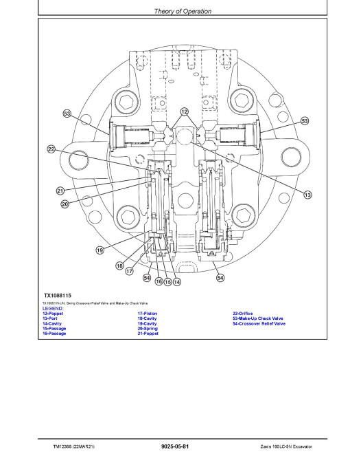 Hitachi Zaxis 160LC-5N (PIN: 1FFDBC70_ _E230001-) Crawler Excavators Operation and Test Manual (TM12366) Hitachi Zaxis 160LC-5N (PIN: 1FFDBC70_ _E230001-) Crawler Excavators Operation and Test Manual (TM12366)