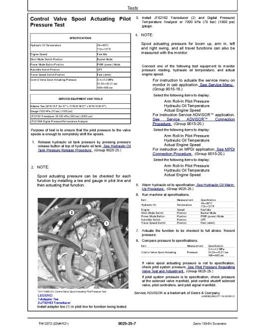 Hitachi Zaxis 130-5N (PIN: 1FFDAB70_ _E130001-) Crawler Excavators Operation and Test Manual (TM12372) Hitachi Zaxis 130-5N (PIN: 1FFDAB70_ _E130001-) Crawler Excavators Operation and Test Manual (TM12372)