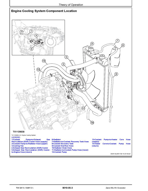 Hitachi Zaxis 50U-5N (PIN: HCMAED60_ _0280003-) Compact Excavators Operation and Test Manual (TM12915) Hitachi Zaxis 50U-5N (PIN: HCMAED60_ _0280003-) Compact Excavators Operation and Test Manual (TM12915)