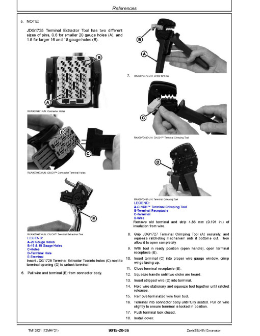 Hitachi Zaxis 35U-5N (PIN: HCMADG60_ _0270003-) Compact Excavators Operation and Test Manual (TM12921) Hitachi Zaxis 35U-5N (PIN: HCMADG60_ _0270003-) Compact Excavators Operation and Test Manual (TM12921)