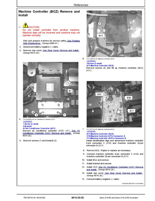 Hitachi Zaxis 210-5G and 210LC-5G Crawler Excavators Operation and Test Manual (TM13074X19) Hitachi Zaxis 210-5G and 210LC-5G Crawler Excavators Operation and Test Manual (TM13074X19)