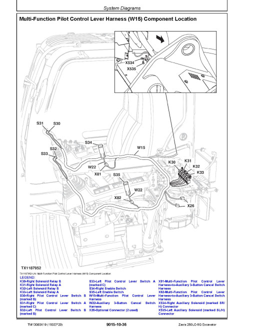 Hitachi Zaxis 250LC-5G (PIN from 1F9DCEG1_ _C430001) Crawler Excavators Operation and Test Manual (TM13080X19) Hitachi Zaxis 250LC-5G (PIN from 1F9DCEG1_ _C430001) Crawler Excavators Operation and Test Manual (TM13080X19)