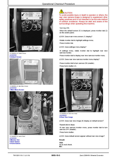 Hitachi Zaxis 230W-5N (PIN: HCMLCC60_ _0004001-) Wheeled Excavators Operation and Test Manual (TM13251X19) Hitachi Zaxis 230W-5N (PIN: HCMLCC60_ _0004001-) Wheeled Excavators Operation and Test Manual (TM13251X19)