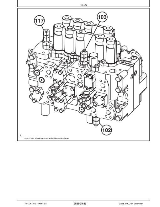 Hitachi Zaxis 250LC-6N (PIN from 1FFDC270_ _F440001) Crawler Excavators Operation and Test Manual (TM13267X19) Hitachi Zaxis 250LC-6N (PIN from 1FFDC270_ _F440001) Crawler Excavators Operation and Test Manual (TM13267X19)