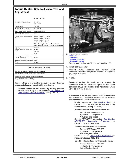 Hitachi Zaxis 350LC-6N (PIN from 1FFDDR70_ _F940001) Crawler Excavators Operation and Test Manual (TM13269X19) Hitachi Zaxis 350LC-6N (PIN from 1FFDDR70_ _F940001) Crawler Excavators Operation and Test Manual (TM13269X19)