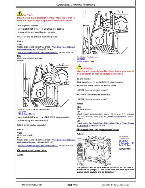 Hitachi Zaxis 17U-5N (PIN: HCMABC60_ _0225005-) Compact Excavators Repair Manual (TM13329X19) Hitachi Zaxis 17U-5N (PIN: HCMABC60_ _0225005-) Compact Excavators Repair Manual (TM13329X19)