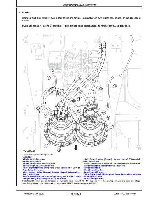 Hitachi Zaxis 670LC-6 (PIN from HCMJBK60_ _0060001) Crawler Excavators Repair Manual (TM13336X19) Hitachi Zaxis 670LC-6 (PIN from HCMJBK60_ _0060001) Crawler Excavators Repair Manual (TM13336X19)