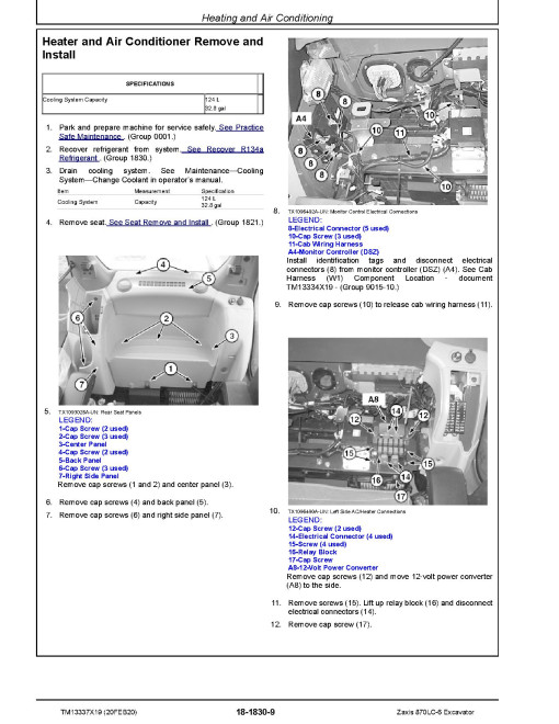 Hitachi Zaxis 870LC-6 (PIN from HCMJBL60_ _0060001) Crawler Excavators Repair Manual (TM13337X19) Hitachi Zaxis 870LC-6 (PIN from HCMJBL60_ _0060001) Crawler Excavators Repair Manual (TM13337X19)