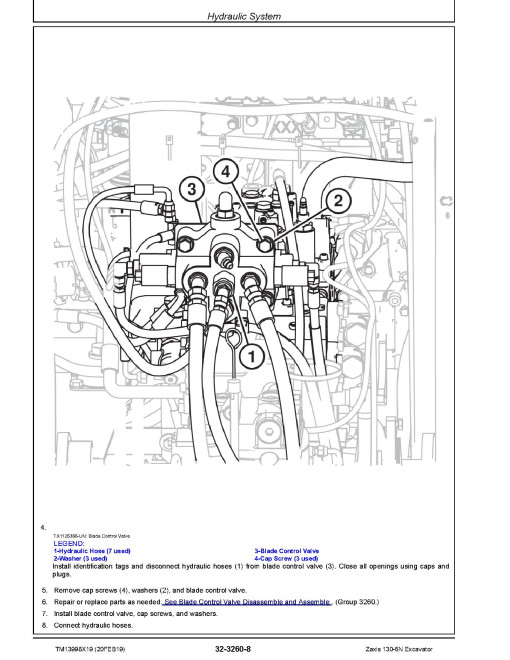 Hitachi Zaxis 130-6N (PIN from 1FFDAP70_ _F140001) Crawler Excavators Repair Manual (TM13998X19) Hitachi Zaxis 130-6N (PIN from 1FFDAP70_ _F140001) Crawler Excavators Repair Manual (TM13998X19)