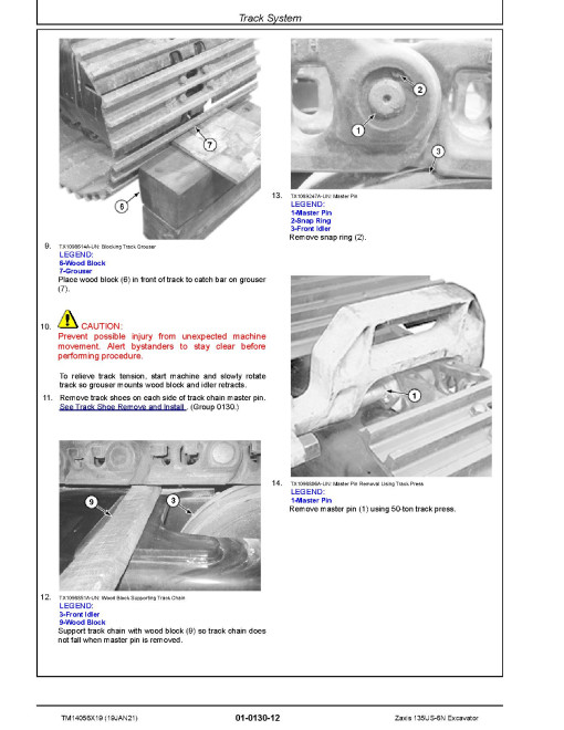 Hitachi Zaxis 135US-6N (PIN from HCMDAT60_ _0200001) Crawler Excavators Repair Manual (TM14056X19) Hitachi Zaxis 135US-6N (PIN from HCMDAT60_ _0200001) Crawler Excavators Repair Manual (TM14056X19)