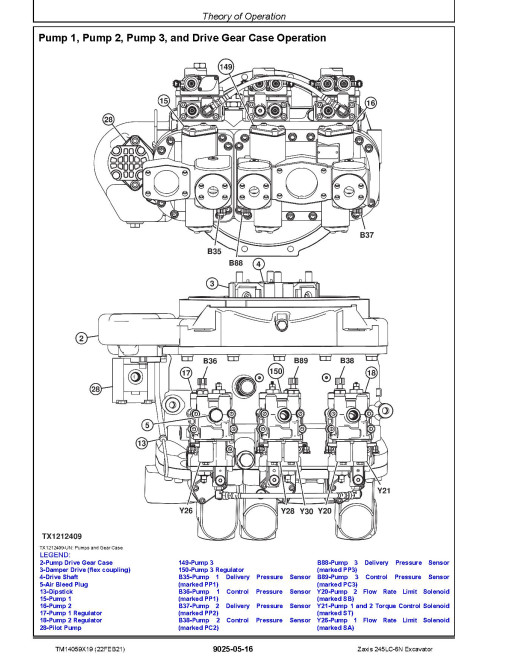 Hitachi Zaxis 245LC-6N (PIN from HCMDFD60_ _0700001) Crawler Excavators Operation and Test Manual (TM14059X19) Hitachi Zaxis 245LC-6N (PIN from HCMDFD60_ _0700001) Crawler Excavators Operation and Test Manual (TM14059X19)