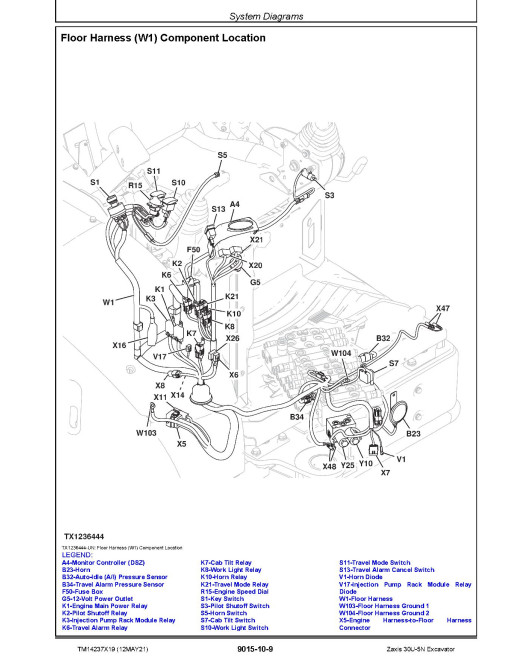 Hitachi Zaxis 30U-5N (PIN: HCMADQ60_ _0265001-) Compact Excavators Operation and Test Manual (TM14237X19) Hitachi Zaxis 30U-5N (PIN: HCMADQ60_ _0265001-) Compact Excavators Operation and Test Manual (TM14237X19)