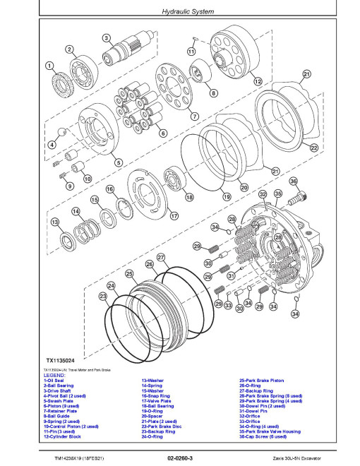 Hitachi Zaxis 30U-5N (PIN: HCMADQ60_ _0265001-) Compact Excavators Repair Manual (TM14238X19) Hitachi Zaxis 30U-5N (PIN: HCMADQ60_ _0265001-) Compact Excavators Repair Manual (TM14238X19)