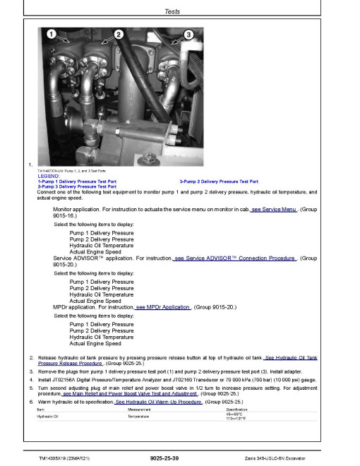 Hitachi Zaxis 345USLC-6N (PIN from HCMDD560_ _0010001) Crawler Excavators Operation and Test Manual (TM14305X19) Hitachi Zaxis 345USLC-6N (PIN from HCMDD560_ _0010001) Crawler Excavators Operation and Test Manual (TM14305X19)