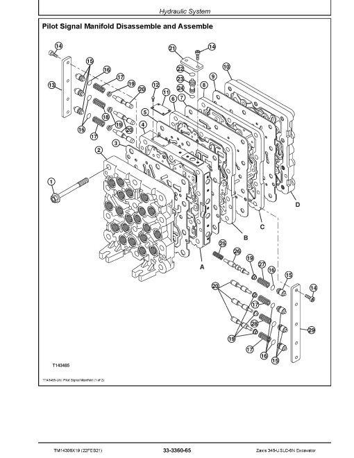 Hitachi Zaxis 345USLC-6N (PIN from HCMDD560_ _0010001) Crawler Excavators Repair Manual (TM14306X19) Hitachi Zaxis 345USLC-6N (PIN from HCMDD560_ _0010001) Crawler Excavators Repair Manual (TM14306X19)