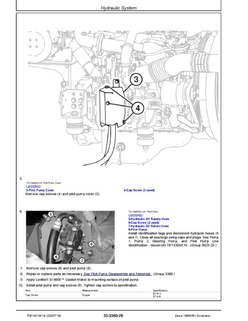 Hitachi Zaxis 190W-6N (PIN from HCMLBH60_ _0005001) Wheeled Excavators Repair Manual (TM14310X19) Hitachi Zaxis 190W-6N (PIN from HCMLBH60_ _0005001) Wheeled Excavators Repair Manual (TM14310X19)