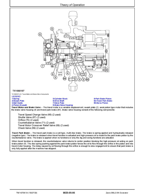 Hitachi Zaxis 350LC-5A (PIN from 1F9DDKG1_ _D070001) Crawler Excavators Operation and Test Manual (TM14379X19) Hitachi Zaxis 350LC-5A (PIN from 1F9DDKG1_ _D070001) Crawler Excavators Operation and Test Manual (TM14379X19)