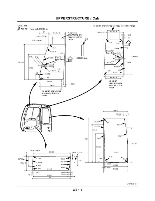 Hitachi EX750-5 and EX800H-5 Crawler Excavator set of Service Manuals