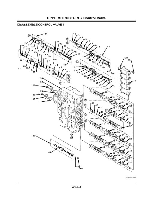 Hitachi EX750-5 and EX800H-5 Crawler Excavator set of Service Manuals