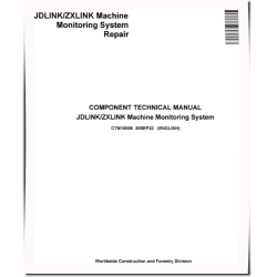 JDLINK/ZXLINK Machine Monitoring System Component Technical Manual (CTM10006)