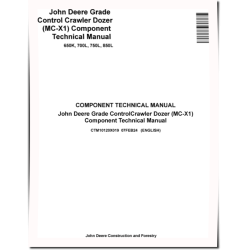 Grade Controls Crawler Dozer (MC-X1) Component Technical Manual (CTM10120X019)