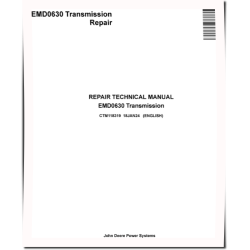 EMD0630 Transmission Repair Technical Manual (CTM118319)