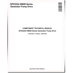 59000 Series GPD2224 Generator Pump Drives Component Technical Manual (CTM138419)