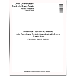 SmartGrade - Ctawler Dozer with TopCon Component Technical Manual (CTM14980X019)