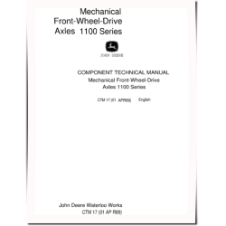 1100 Series Front Wheel Drive Axles Component Technical Manual (CTM17)