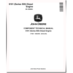 6101 10.1L (Series 500) Diesel Engines (SN. from 500000) Engine Technical Manual (CTM61)