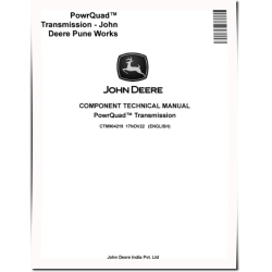 PowrQuad Transmissions Component Technical Manual (CTM904219)