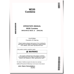 W330 Combines (CIS) Operators Manual (OMCQ100122)