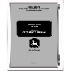 LA105, LA115, LA125, LA135, LA145, LA165, LA175 Lawn Tractors (SN:010001-200000) (N.America) Operators Manual (OMGX22661)