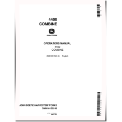 4400 Combines (SN: from 350001) (North America) Operators Manual (OMH101505)