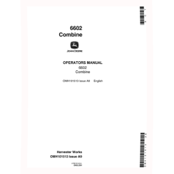6602 Combines (SN: from 353601) (North America) Operators Manual (OMH101513)