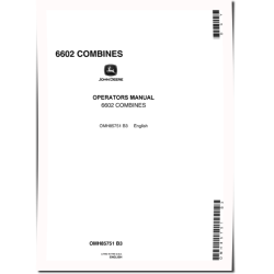 6602 Combines (SN: 001501 - 111600) (North America) Operators Manual (OMH85751)
