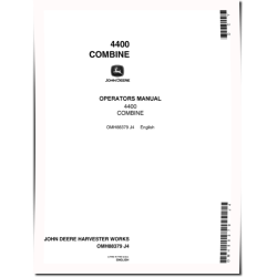 4400 Combines (SN: 151501 - 201250) (North America) Operators Manual (OMH88379)
