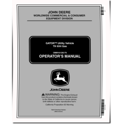 TH 6x4 Gas Gator Utility Vehicles (SN: 050001 - 070000) (North America) Operators Manual (OMM161295)
