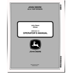 EZTrak Z425, Z445, Z465, Z645, Z655 and Z665 (SN:130001-150000) Zero-Turn Mowers (North America) Operators Manual (OMM166321)