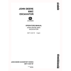 690C Crawler Excavators Operators Manual (OMT114467)