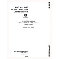 455G and 555G Crawler Loaders Operators Manual (OMT163973)