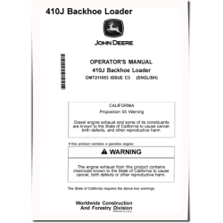 410J Backhoe Loaders Operators Manual (OMT211053)