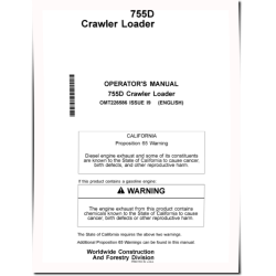 755D Crawler Loaders Operators Manual (OMT226586)