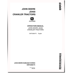450 (JD450) Crawler Tractors Operators Manual (OMT23808)