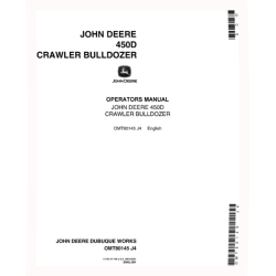 450D Crawler Dozers Operators Manual (OMT80145)