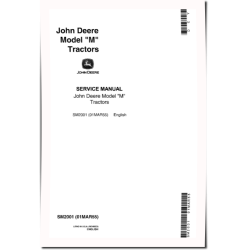 M Tractors Service Manual (SM2001)