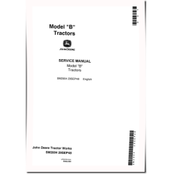 B, BN, BNH, BW and BWH Tractors Service Manual (SM2004)