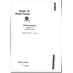 R Diesel Tractors Service Manual (SM2005)