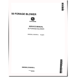 50 Forage Blowers Technical Manual (SM2006)